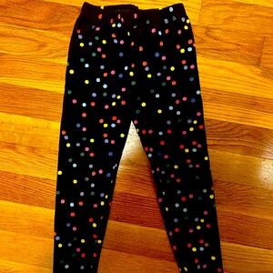 Hanna Anderson polka dot leggings